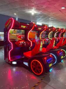 Máquina recreativa de carreras HD con cabina, sensor de movimiento, operada con monedas, simulador de conducción para centros de entretenimiento y tiendas. - Product Image 4