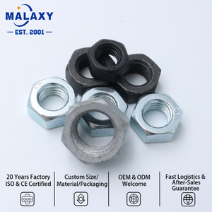 น็อตหกเหลี่ยมสแตนเลส 18-8 ยี่ห้อ Malaxy ครบชุดทุกขนาด ชุบสังกะสีใส พร้อมน็อตล็อคตัวเองแบบไนล็อค - Product Image 4