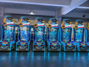 Dreamland funciona con monedas 55LCD bajo el agua mundo pesca captura pescado billete máquina de juego interior interactivo redención vídeo - Product Image 2
