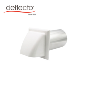 4 inch supurr bảo vệ louvered Máy sấy Vent Hood với ống lắp ráp clip-đường may rắn Ống - Product Image 1