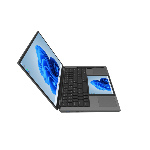 New Design 15.6"+7" Dual-Screen Creator Laptop - IPS Touch + 8192L Pen Display Intel I5-1235U 16GB/1TB SSD Win11