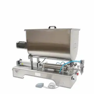 Automatic Bottle 20-head Frequency Conversion Cream Piston Filler JYD High Precision Paste Filling Machine With Ceramic Pump