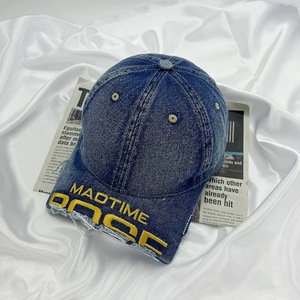 Nouveau Style casquettes de Baseball pour femmes hommes à la mode tout match coton lavé <span class=keywords><strong>cassé</strong></span> Eave bords brodés casquettes de Baseball - Product Image 2
