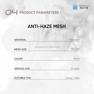 Anti Haze Smog PM 2,5 Micro Dust Nano <span class=keywords><strong>Net</strong></span> <span class=keywords><strong>Mesh</strong></span> Nets Pantalla de ventana a prueba de polvo - Product Image 3