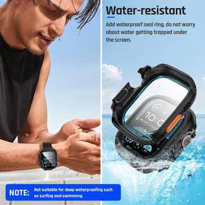 เคสกันน้ำสำหรับ Apple Watch Ultra4 ผลิตตามสั่งจากโรงงาน ผลิตจากวัสดุ PC แข็ง พร้อมกระจกกันรอยในตัว ขนาด 49 มม. ป้องกันรอยขีดข่วน - Product Image 2