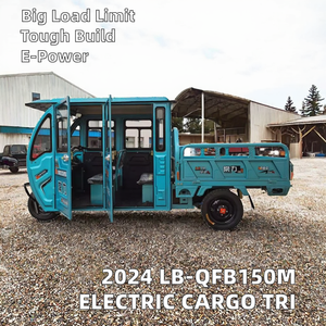 LB-QFB150M <span class=keywords><strong>Triciclos</strong></span> Eléctricos <span class=keywords><strong>de</strong></span> Carga <span class=keywords><strong>para</strong></span> <span class=keywords><strong>Adultos</strong></span>, Modelo 2024, <span class=keywords><strong>de</strong></span> Alta Calidad, <span class=keywords><strong>para</strong></span> Uso Doméstico y Agrícola, con Batería <span class=keywords><strong>de</strong></span> 60v, Carrocería Cerrada - Product Image 2