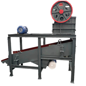 Trituradora de mandíbulas portátil con motor diésel, máquina trituradora de piedra con capacidad máxima de 15t/h para uso en minería y construcción. - Product Image 4