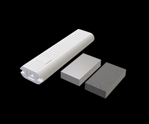 Cortina vertical veneciana con rodillo de tela para decoración del hogar, VCW05-MZ, resistente, peso - Product Image 2