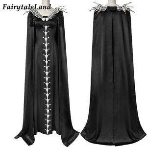 Maléfica traje caliente de <span class=keywords><strong>la</strong></span> película Cosplay <span class=keywords><strong>amante</strong></span> de Carnaval de Halloween del cráneo vestido maléfica cuernos Angelina Jolie dropshippin - Product Image 3