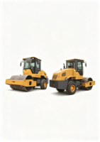 Rouleau compresseur vibrant à tambour unique SR6000 de 6 tonnes, moteur diesel 49 CV, cabine complète, pour la construction de sous-couches