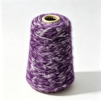 Fil à tricoter en velours Manfei de haute qualité, couleur personnalisée, épais, doux, confortable, chaud, élastique, en fil recyclé 1/3Nm, pour tricot à la main