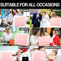 Kundenspezifische Kosmetikverpackungen aus steifer Pappe, Make-up-Pinselboxen, Poly-Mailer, rosa Luxus-Einkaufstaschen, Parfüm-Geschenksets, Nagelpflegeprodukte