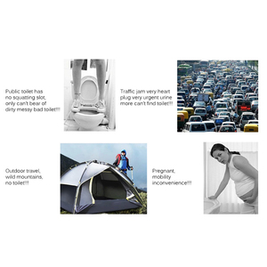 Personnalisé En Plein Air D'urgence Uriner Sacs Facile <span class=keywords><strong>Prendre</strong></span> Pisse Sacs Voyage Mini Toilette mobile Pour Bébé Femmes/Hommes sac de Vomi drop ship - Product Image 3