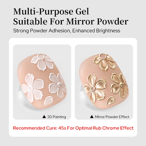 BORN PRETTY 5ml Gel de Peinture 3D Noir et Blanc Sans Résidu, Gel de Modelage à Haute Plasticité pour Poudre à Ongles, Fabrication OEM - Product Image 6