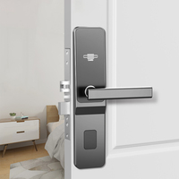 Cerradura Electrónica Inteligente para Hotel OEM, Tarjeta M1 RFID, Cerradura de Puerta Eléctrica sin Llave con Software de Gestión Gratuito