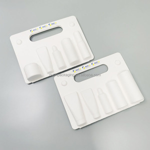 Vassoio per Cosmetici Biodegradabile in Polpa di Bagassa con Logo Personalizzato, Ecologico, Dimensioni e Colore Personalizzabili - Product Image 4
