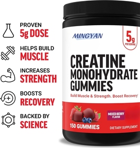 MY Factory Custom LOGO <b>Creatine</b> Gummies <b>Creatine</b> <b>Monohydrate</b> for Muscle Gain, More Strength, and Faster Recovery - Product Image 4