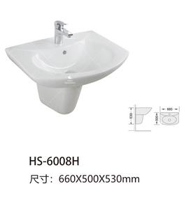 Lavabo mural en <span class=keywords><strong>céramique</strong></span> blanche, gain de place, bonne qualité, <span class=keywords><strong>pas</strong></span> <span class=keywords><strong>cher</strong></span>, personnalisable, fait à la main - Product Image 5