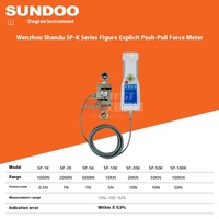 Wenzhou Sandu SP-5 dinamometer Digital tipe S, alat pengukur lengkungan tampilan kekuatan tarik Sensor eksternal tipe-s