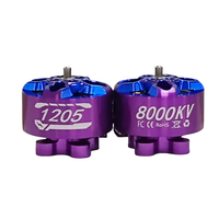 SHAOFXD Moteur Brushless Ultra Léger 1205 pour Drone FPV Flower Fly, Accessoires, Support de Fixation à Aimant Permanent, Étanche