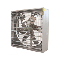 Système de ventilation pour élevages avicoles LONGWELL, ventilateur d'évacuation mural pour serres industrielles, ventilateurs axiaux de 48 pouces, 50 pouces, 60 pouces