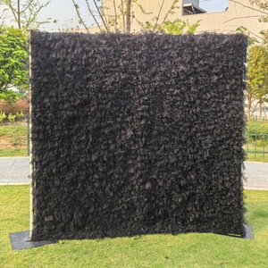 Moderno <span class=keywords><strong>Sfondo</strong></span> in Tessuto Simil-Gaze con Fiori di Seta <span class=keywords><strong>per</strong></span> Decorazioni di Matrimoni, Feste e Fotografia - Product Image 3