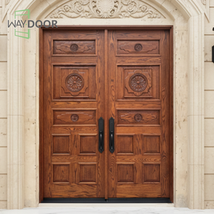 Portes battantes extérieures, portes d'entrée, fenêtres en bois - Product Image 2
