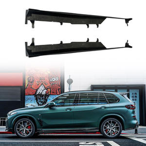 Faldón Lateral de Fibra de Carbono Seca para Automóviles, Pieza de Carrocería Aero, G05 Lci para <span class=keywords><strong>BMW</strong></span> Serie X5 <span class=keywords><strong>2023</strong></span> en Adelante - Product Image 1