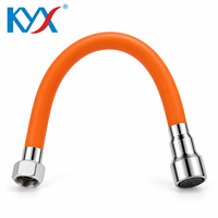 Tuyau d'extension de robinet durable, résistant à la corrosion, flexible, pour une utilisation dans la cuisine et la salle de bain