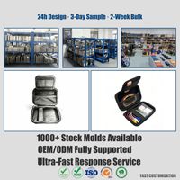 EVA-étui de transport pour disques durs et cartes mémoire, housse de protection et stockage pour accessoires électroniques, powerbank, HDD, SD