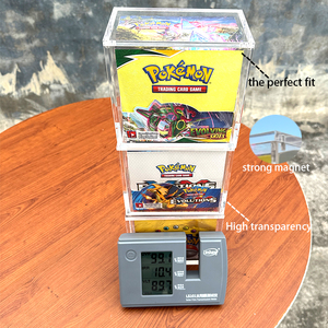 Boîte <span class=keywords><strong>de</strong></span> protection et d'exposition pour cartes Pokémon TCG en acrylique, vente en gros, promotion, pour la boîte <span class=keywords><strong>de</strong></span> boosters anglaise du jeu Pokémon <span class=keywords><strong>Base</strong></span> Set 1999 - Product Image 6