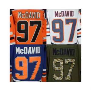 Mitchell Marner kualitas terbaik dijahit kaus hoki nasional - Product Image 3