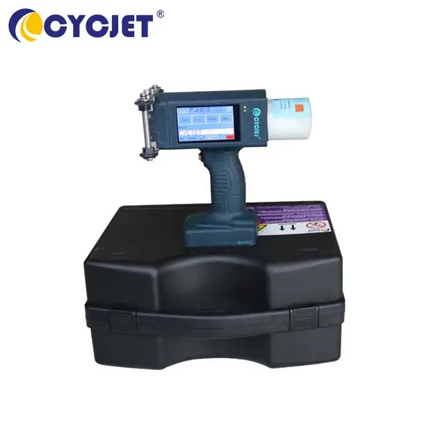 CYCJET ALT160Plus Large Character Handheld Inkjet Printer for Wooden Case and Steel Pipes Inkjet Printing