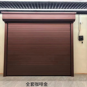 <span class=keywords><strong>Porte</strong></span> sectionnelle industrielle moderne en alliage d'aluminium et acier, coulissante et élévatrice, <span class=keywords><strong>motorisée</strong></span>, étanche, pour entrepôt commercial et <span class=keywords><strong>garage</strong></span> - Product Image 1