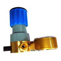 Régulateur de Pression de Carburant Propane Réglable en Laiton pour Argon/GPL/Hélium/Acétylène, Débit 25m³/h, Prix Usine, Vente en Gros