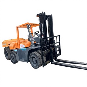Montacargas Usado TCM70 de 7 Toneladas y 5 Toneladas (Motor con Caja de Cambios) Altura de Elevación de 6 m Origen Japón Capacidad de Carga Nominal de 7 Toneladas para Ingeniería - Product Image 1