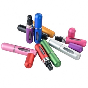Travel <b>Mini</b> Size 5ml Multi-use Color Metal Perfume Atomizer <b>Spray</b> <b>Bottle</b> - Product Image 3
