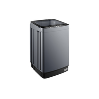 Q70-B 7kg Single Tub Washing Machine with Glass Cover, 340W Low Power & Auto Dose Washer for Home