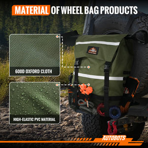 Autobots 4 x4 29gal קיבולת גדולה חיצונית חילוף ציוד שקית אחסון כלי תליית שקיות - Product Image 4