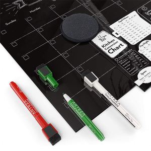 Planificador Semanal y Mensual Magnético de Pizarra Blanca Borrable, Calendario Magnético Adhesivo - Product Image 4