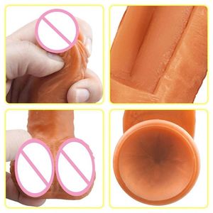 Prodotti del sesso in pelle indossabile collant grande cazzo Dildo realistico per le donne lesbiche Strapon Dildo regolabile cintura sessuale masturbatore - Product Image 3
