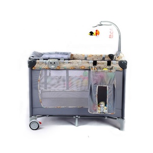 Jugar pluma bebé al lado de cunas <span class=keywords><strong>cuna</strong></span> <span class=keywords><strong>parque</strong></span> con canopy bebé - Product Image 2