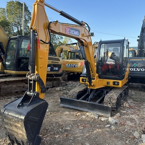 Excavatrice hydraulique XCMG XE60DA d'occasion, faible nombre d'heures de fonctionnement, petit équipement de chantier à vendre - Product Image 5