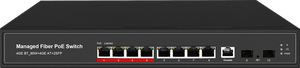 สวิตช์ ZC-S1300WP-8G-2S-BT ฟูลกิกะบิต 2SFP+8GE BT L2+ สวิตช์ PoE แบบจัดการได้ 128 เมกะไบต์ - Product Image 6