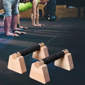 Barras de Ejercicio CHENGMO SPORTS de 20-50 cm, Soporte para Flexiones, Barras Paralelas de Madera Maciza para Ejercicios de Brazos y Músculos - Product Image 2