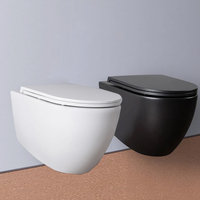 WC commercial, articles sanitaires pour salle de bain et cuisine, combo bidet Metro, toilettes bleu ciel, commodes, céramique, articles sanitaires industriels, salle de bain, cuisine, usine