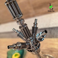 Ensemble de chicha MIG Titan de luxe, original allemand, en acier inoxydable, haut de gamme, pour la maison, les fêtes, les bars, les cafés, les restaurants, les salons