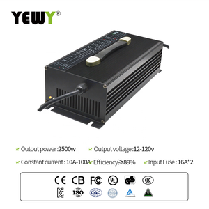 เครื่องชาร์จแบตเตอรี่ลิเธียมไอออน UY2500 24V 36V 48V 60V 30A 72V 84V 3S 4S 12โวลต์100<span class=keywords><strong>แอ</strong></span><span class=keywords><strong>ม</strong></span><span class=keywords><strong>ป์</strong></span>สำหรับชาร์จแบบยก - Product Image 5