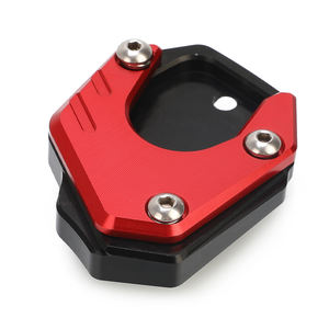 Support d'agrandissement de béquille de moto Support latéral antidérapant Pièce de plaque agrandie pour HONDA XL650V / XL700V Transalp 2000 - <span class=keywords><strong>2013</strong></span> - Product Image 5