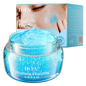 Private Label Hyaltoin Flooding Cream Blue Gel Moisturizer Skin Nourishing And Soothing Dry Skin And Anti-Wrinkle OEM <b>Face</b> Cream - Product Image 6